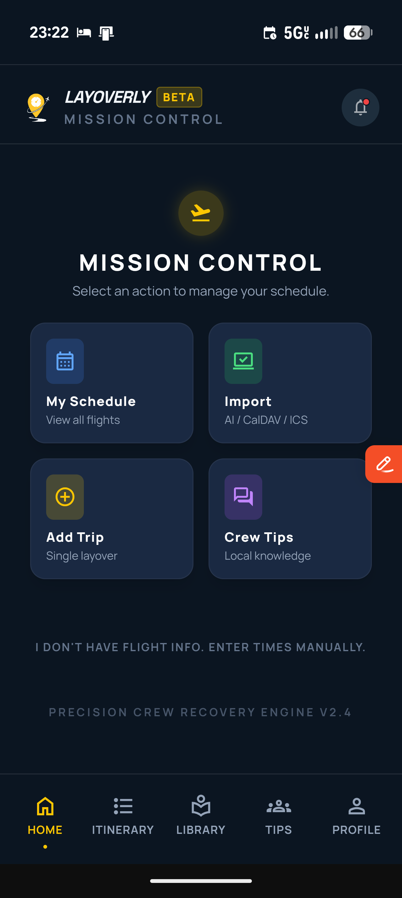 Schedule Sync Feature